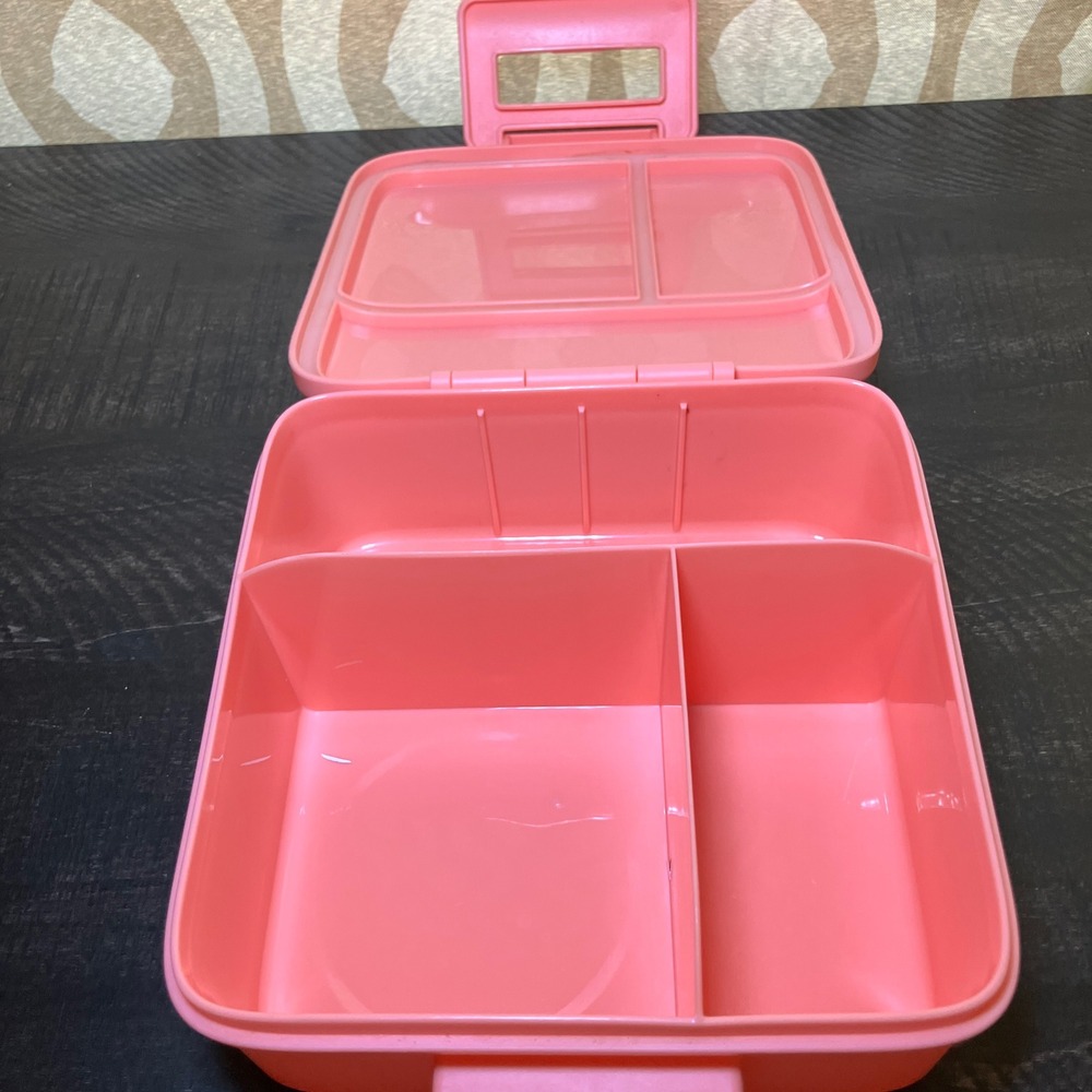 Pink Unicorn Bento Lunch Box Set with Insulated Stainless Steel Food Jar Jar - Picture 4 of 8